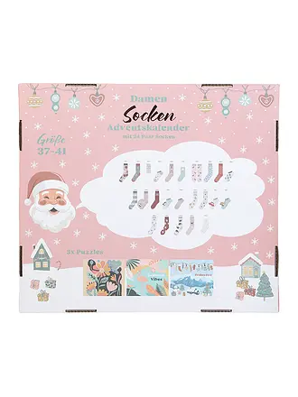 SOCKSWEAR | Calendario dell'Avvento di calze PREMIUM multicolore | 